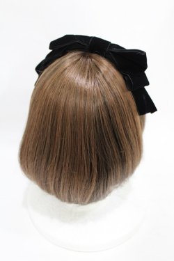 画像2: Angelic Pretty / Romantic Night Princessカチューシャ  ブラック H-25-08-15-1011-AP-AC-NS-ZH