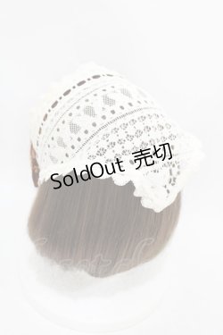 画像2: Angelic Pretty / Sweet Cream Houseバブーシュカ  生成り H-25-08-15-1013-AP-AC-NS-ZH