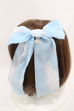 画像2: Angelic Pretty / Misty Skyリボンクリップ  サックス H-25-08-15-1015-AP-AC-NS-ZH