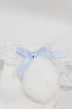 画像2: Lovely Tency / 眞白ありすコラボ/TTMACSウサミミリボン  オフ/サックス H-25-08-15-1019-0-ZA-NS-ZH