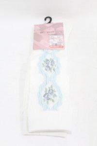 m petit by misako / ECAMOVKバラレースソックス  オフ H-25-08-15-1020-LO-ZA-NS-ZH