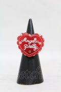 Angelic Pretty / DotスカラップHeartリング  レッド H-25-08-15-1024-AP-AC-NS-ZH
