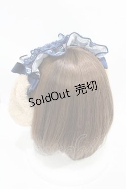 画像2: To Alice / ロップイヤーカチューシャ  ネイビー H-25-08-15-1002-LO-AC-NS-ZH