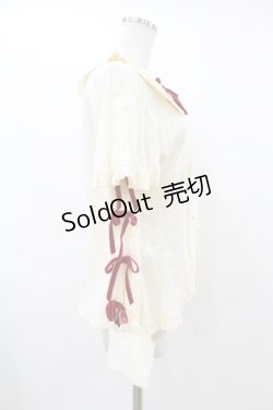 画像3: Hoshibako Works / 西洋人形魔法　ブラウス M アイボリー/ワイン H-25-08-15-1031-0-BL-NS-ZH