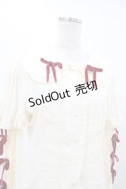 画像4: Hoshibako Works / 西洋人形魔法　ブラウス M アイボリー/ワイン H-25-08-15-1031-0-BL-NS-ZH