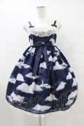 Angelic Pretty / Misty Skyジャンパースカート Free ネイビー H-25-08-15-1033-AP-OP-NS-ZH
