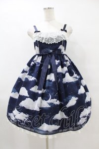 Angelic Pretty / Misty Skyジャンパースカート Free ネイビー H-25-08-15-1033-AP-OP-NS-ZH