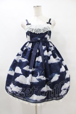 画像1: Angelic Pretty / Misty Skyジャンパースカート Free ネイビー H-25-08-15-1033-AP-OP-NS-ZH