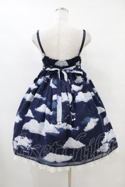 画像2: Angelic Pretty / Misty Skyジャンパースカート Free ネイビー H-25-08-15-1033-AP-OP-NS-ZH