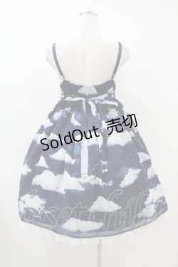 画像2: Angelic Pretty / Misty Skyジャンパースカート Free ネイビー H-25-08-15-1033-AP-OP-NS-ZH