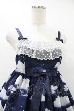 画像4: Angelic Pretty / Misty Skyジャンパースカート Free ネイビー H-25-08-15-1033-AP-OP-NS-ZH