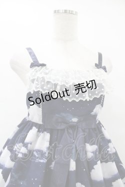 画像4: Angelic Pretty / Misty Skyジャンパースカート Free ネイビー H-25-08-15-1033-AP-OP-NS-ZH
