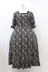m petit by misako / トワルドジュイワンピース L ブラック H-25-08-15-1035-LO-OP-NS-ZH