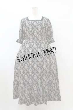 画像1: m petit by misako / トワルドジュイワンピース L ブラック H-25-08-15-1035-LO-OP-NS-ZH