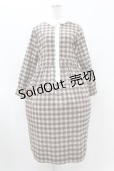 Fi.n.t / クレリックロングシャツワンピース Free ブラウン H-25-08-15-1036-CA-OP-NS-ZH