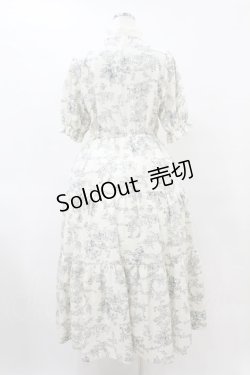 画像2: m petit by misako / トワルドジュイワンピース L 生成り H-25-08-15-1043-LO-OP-NS-ZH