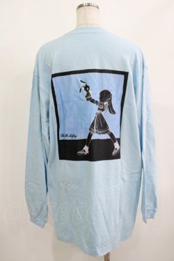画像3: NieR Clothing / BACK PRINT CUTSEW  ブルー H-25-08-15-050-PU-TO-KB-ZH