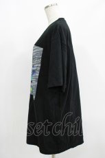 画像2: NieR CLOTHING / プリント半袖CUTSEW XL 黒 H-25-08-15-053-PU-TO-KB-ZT161 (2)