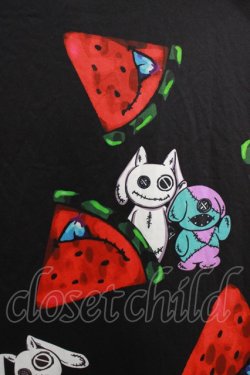画像4: NieR Clothing / 半袖プルパーカー  黒 H-25-08-15-055-PU-TO-KB-ZH