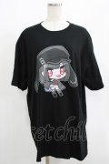 NieR Clothing / 擬人化プリントCOTTON CUTSEW XL 黒 H-25-08-15-057-PU-TO-KB-ZH