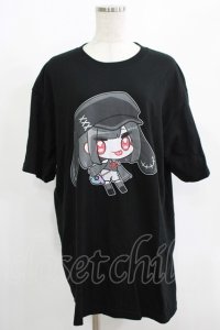 NieR Clothing / 擬人化プリントCOTTON CUTSEW XL 黒 H-25-08-15-057-PU-TO-KB-ZH