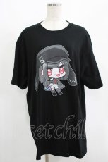 画像1: NieR CLOTHING / 擬人化プリントCOTTON CUTSEW XL 黒 H-25-08-15-057-PU-TO-KB-ZT164 (1)