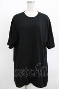 NieR Clothing / プリントCOTTON CUTSEW XL 黒 H-25-08-15-058-PU-TO-KB-ZH