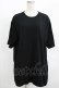 画像1: NieR Clothing / プリントCOTTON CUTSEW XL 黒 H-25-08-15-058-PU-TO-KB-ZH (1)
