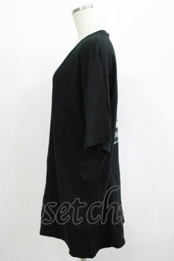 画像2: NieR Clothing / プリントCOTTON CUTSEW XL 黒 H-25-08-15-058-PU-TO-KB-ZH