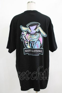 画像3: NieR Clothing / プリントCOTTON CUTSEW XL 黒 H-25-08-15-058-PU-TO-KB-ZH