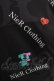画像4: NieR Clothing / 総柄半袖プルパーカー  黒 H-25-08-15-060-PU-TO-KB-ZH (4)