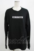 NieR Clothing / BOX LOGO BLACK CUTSEW M 黒 H-25-08-15-062-PU-TO-KB-ZH