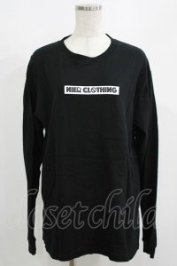NieR Clothing / BOX LOGO BLACK CUTSEW M 黒 H-25-08-15-062-PU-TO-KB-ZH