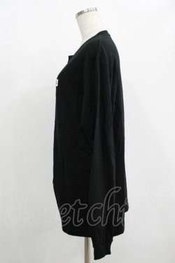 画像2: NieR Clothing / BOX LOGO BLACK CUTSEW M 黒 H-25-08-15-062-PU-TO-KB-ZH