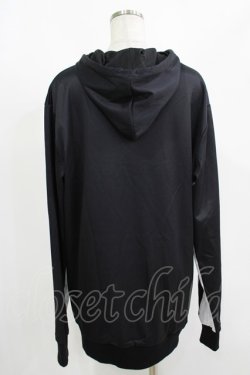画像3: NieR Clothing / プリントプルパーカー  黒×白 H-25-08-15-064-PU-TO-KB-ZH