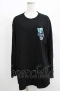 NieR Clothing / ONE君ポイントロングカットソー  黒 H-25-08-15-066-PU-TO-KB-ZH