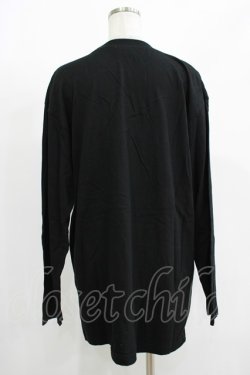 画像3: NieR Clothing / ONE君ポイントロングカットソー  黒 H-25-08-15-066-PU-TO-KB-ZH