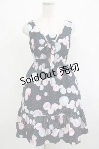 MILK / メイクパフドレス  ブラック H-25-08-15-007-ML-OP-KB-ZH