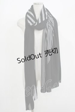 画像1: GADGET GROW / 切替ストール  黒 H-25-08-15-072-GO-ZA-KB-ZH