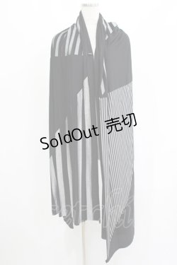 画像2: GADGET GROW / 切替ストール  黒 H-25-08-15-072-GO-ZA-KB-ZH