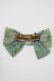 画像2: Michal Negrin / リボンバレッタ  グリーン H-25-08-15-077-LO-AC-KB-ZH (2)