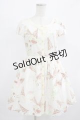 MILK / ICE CREAMドレス  メープルバニラプリント H-25-08-15-008-ML-OP-KB-ZH