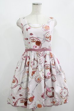 画像1: MILK / Tea Partyドレス  ピンクベース H-25-08-15-011-ML-OP-KB-ZH