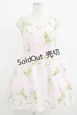 画像1: MILK / Lilybellクラシックドレス  ベビーピンク H-25-08-15-013-ML-OP-KB-ZH
