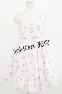 MILK / ハートチェリーベビードール  ベビーピンク×ローズ H-25-08-15-014-ML-OP-KB-ZH