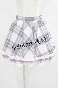 MILK / M'フリルスカート  ピンク H-25-08-15-016-ML-SK-KB-ZH