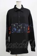 NieR Clothing / 切替長袖トップス  黒 H-25-08-16-001-PU-TO-KB-ZH