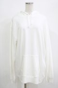 NieR Clothing / プリントプルパーカー 2XL 白 H-25-08-16-030-PU-TO-KB-ZH