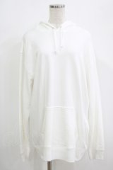 NieR Clothing / プリントプルパーカー 2XL 白 H-25-08-16-030-PU-TO-KB-ZH