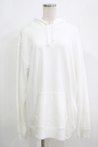 NieR Clothing / プリントプルパーカー 2XL 白 H-25-08-16-030-PU-TO-KB-ZH